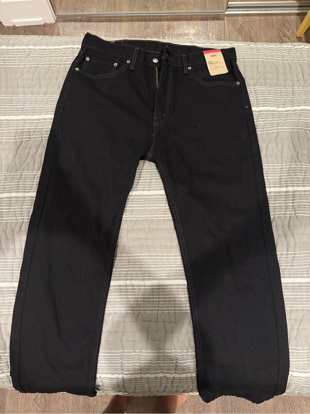 Levi's Black Straight Men's Jeans